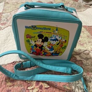 Disney Parks Loungefly Retro TV Box Crossbody Bag
